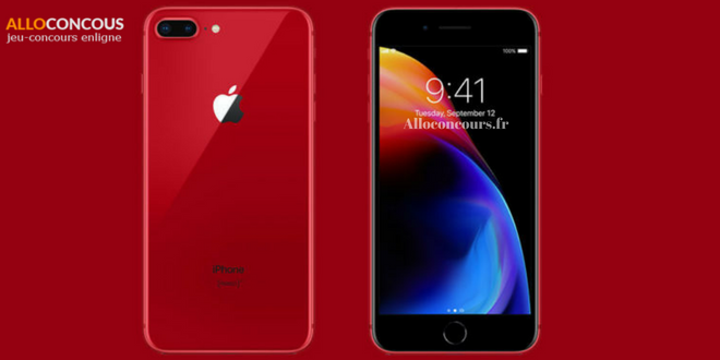 Iphone 8 product RED Gratuit