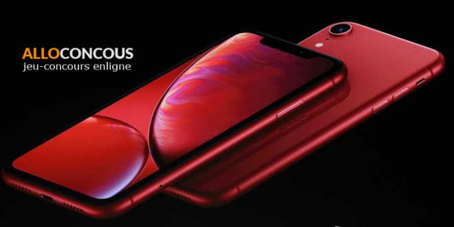Gagner un iphone Xs red
